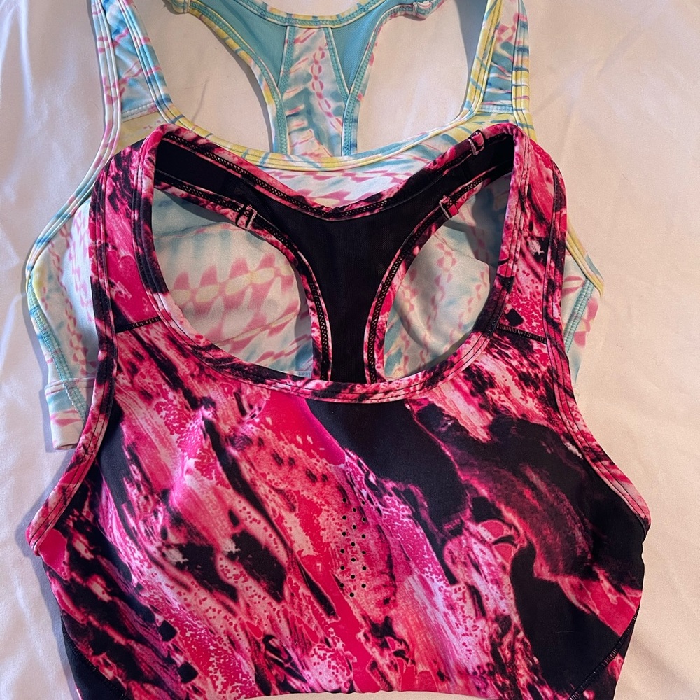 *BUNDLE* Avia Women’s Racerback High Impact Sports Bra, Sizes XS - Multicolor